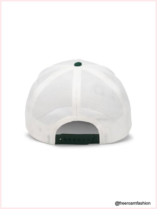 Trucker Hat with Adjustable Snap Closure and Curved Bill main image 6